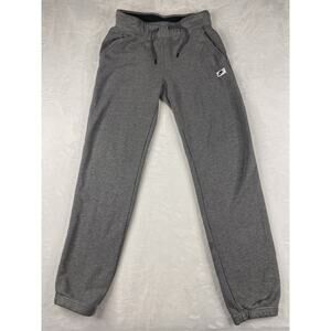 Nike Jogger Sweatpants Men's S Gray Drawstring Waist Elastic Cuffs Pockets